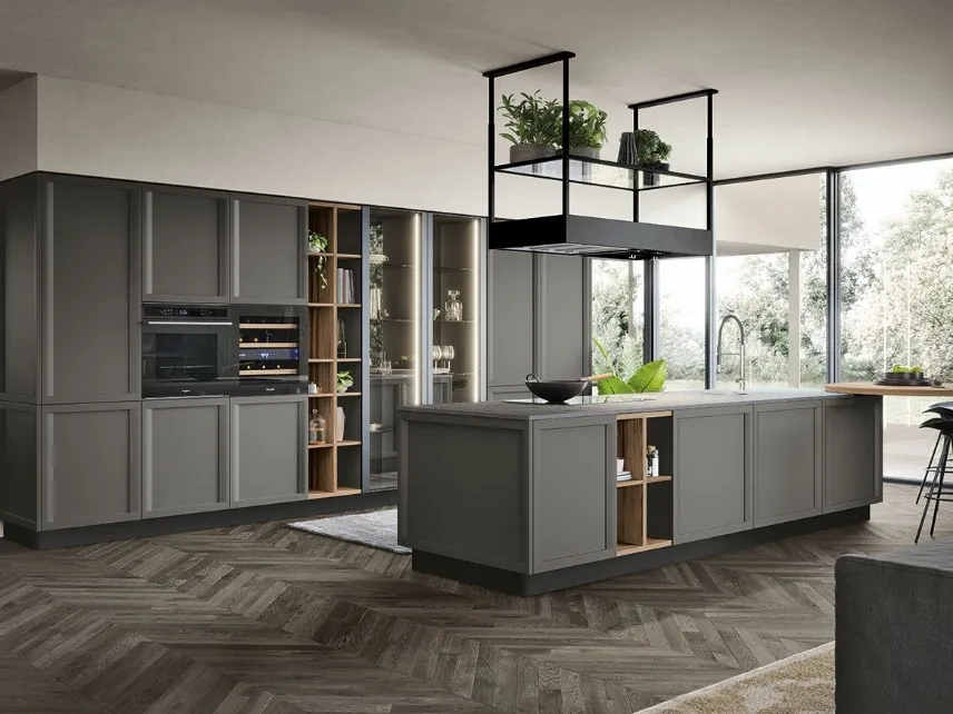 Cucina Classica con isola Bellaria 01 di Forma Cucine