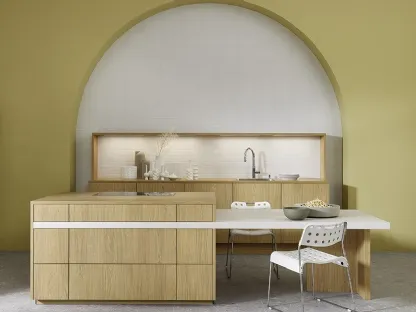 Cucina Design Neoleaf Matrix Zero di Nolte