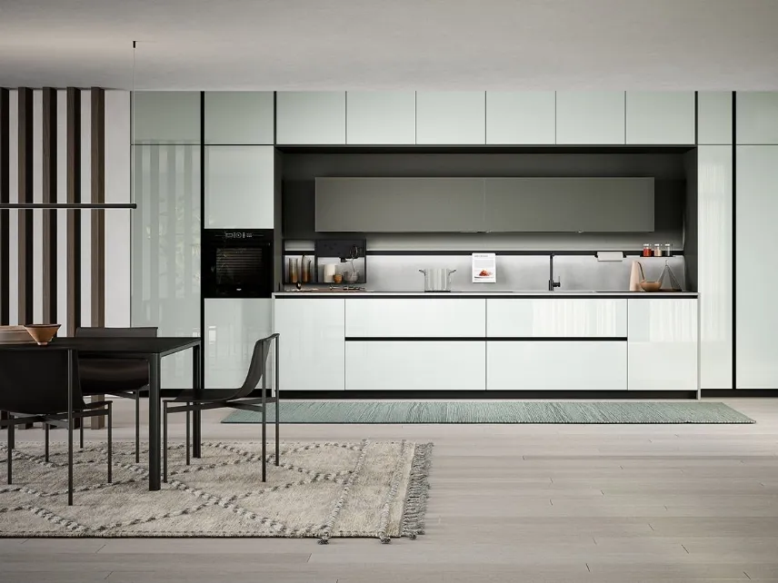 Cucina Moderna lineare Aria Tech 01 di Forma Cucine