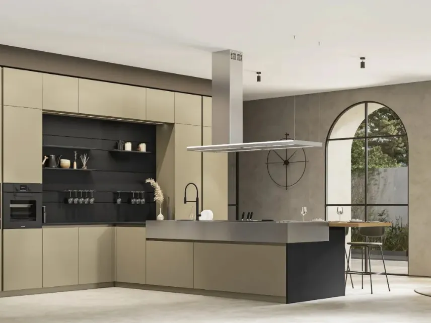 Cucina Moderna con penisola Loft 2|2 08 di Arrex